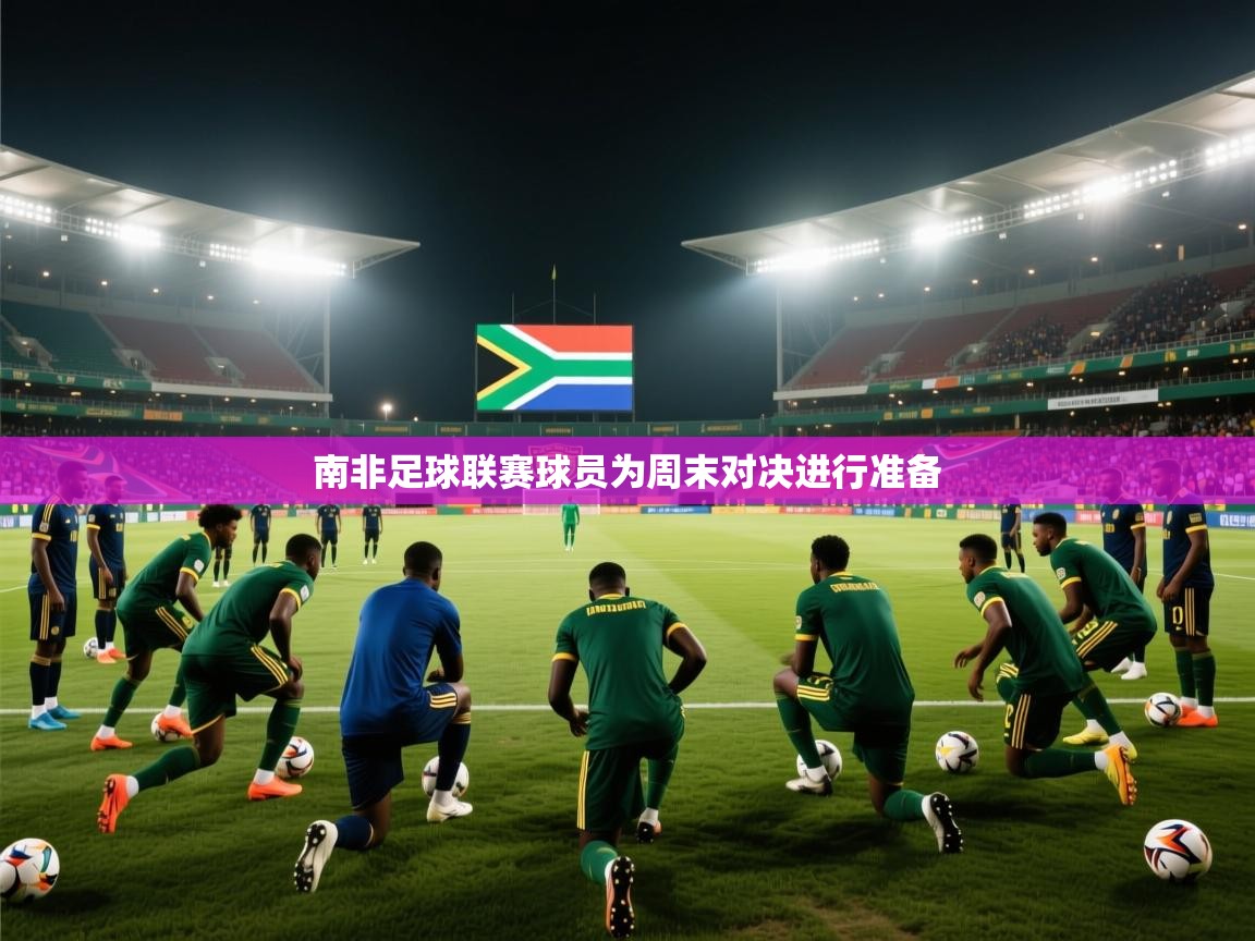 南非足球联赛球员为周末对决进行准备 第2张